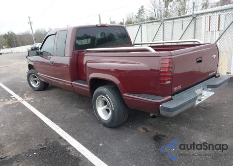 1998 GMC Sierra 1500 Sle Sportside z USA, uszkodzony, nr VIN 2GDEC19R3W1552900